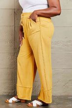 Load image into Gallery viewer, HEYSON Love Me Full Size Mineral Wash Wide Leg Pants
