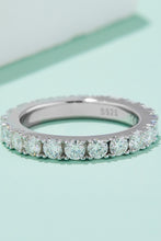 Load image into Gallery viewer, 2.3 Carat Moissanite 925 Sterling Silver Eternity Ring

