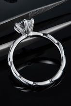 Load image into Gallery viewer, 1 Carat Moissanite 925 Sterling Silver Ring
