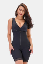 Load image into Gallery viewer, Full Size Lace Trim Shapewear with Zipper
