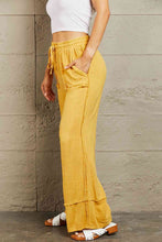 Load image into Gallery viewer, HEYSON Love Me Full Size Mineral Wash Wide Leg Pants
