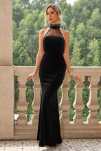 Load image into Gallery viewer, Lace Detail Sleeveless Maxi Dress - hc
