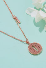 Load image into Gallery viewer, Moissanite A to J Pendant Necklace
