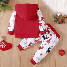 Load image into Gallery viewer, MERRY CHRISTMAS Hoodie and Pants Set - pjs
