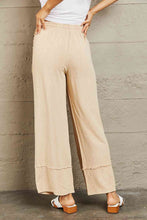 Load image into Gallery viewer, HEYSON Love Me Full Size Mineral Wash Wide Leg Pants
