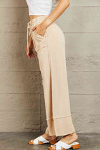 Load image into Gallery viewer, HEYSON Love Me Full Size Mineral Wash Wide Leg Pants
