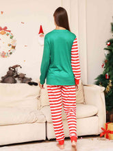 Load image into Gallery viewer, Full Size MERRY CHRISTMAS Top and Pants Set -pjs
