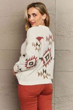 Load image into Gallery viewer, HEYSON Cozy Sunday Aztec Fuzzy Sweater
