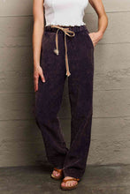 Load image into Gallery viewer, POL Leap Of Faith Corduroy Straight Fit Pants in Midnight Navy
