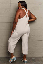 Load image into Gallery viewer, HEYSON Don&#39;t Get It Twisted Full Size Rib Knit Jumpsuit
