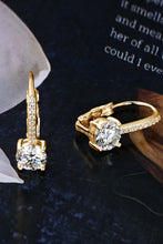 Load image into Gallery viewer, 2 Carat Moissanite 925 Sterling Silver Earrings
