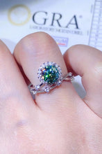 Load image into Gallery viewer, 1 Carat Moissanite Platinum-Plated Ring
