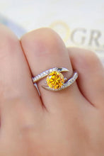 Load image into Gallery viewer, 1 Carat Moissanite 925 Sterling Silver Ring
