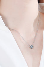 Load image into Gallery viewer, Moissanite Round Pendant Chain Necklace
