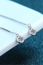 Load image into Gallery viewer, Moissanite 925 Sterling Silver Threader Earrings
