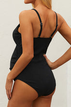 Load image into Gallery viewer, Ribbed Spaghetti Strap One-Piece Maternity Swimsuit
