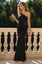 Load image into Gallery viewer, One-Shoulder Sleeveless Maxi Dress - hc
