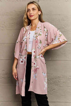 Load image into Gallery viewer, Justin Taylor Aurora Rose Floral Kimono
