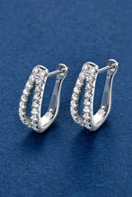 Load image into Gallery viewer, Moissanite 925 Sterling Silver Earrings
