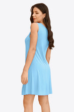 Load image into Gallery viewer, Full Size Round Neck Sleeveless Dress with Pockets
