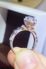 Load image into Gallery viewer, 1 Carat Moissanite 925 Sterling Silver Ring
