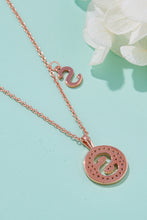 Load image into Gallery viewer, Moissanite K to T Pendant Necklace
