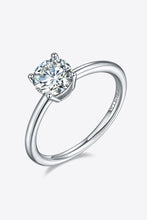 Load image into Gallery viewer, 1 Carat Moissanite 925 Sterling Silver Solitaire Ring
