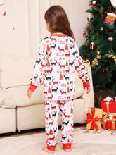 Load image into Gallery viewer, Reindeer Print Top and Pants Set - pjs
