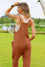 Load image into Gallery viewer, Double Take Full Size Sleeveless V-Neck Pocketed Jumpsuit
