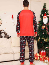 Load image into Gallery viewer, Full Size Reindeer Graphic Top and Pants Set - oh deer
