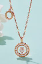 Load image into Gallery viewer, Moissanite K to T Pendant Necklace
