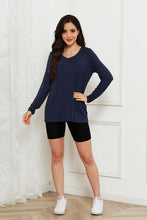 Load image into Gallery viewer, Basic Bae Full Size V-Neck Long Sleeve Top
