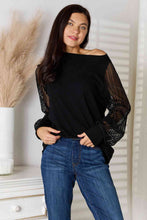 Load image into Gallery viewer, Double Take Round Neck Raglan Sleeve Blouse
