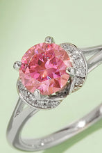Load image into Gallery viewer, 1 Carat Moissanite 4-Prong 925 Sterling Silver Ring
