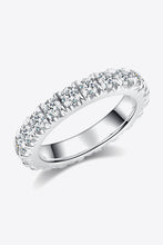 Load image into Gallery viewer, 2.3 Carat Moissanite 925 Sterling Silver Eternity Ring
