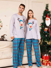 Load image into Gallery viewer, Full Size Rudolph Graphic Long Sleeve Top and Plaid Pants Set
