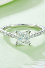 Load image into Gallery viewer, 1.21 Carat Moissanite 925 Sterling Silver Side Stone Ring
