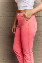 Load image into Gallery viewer, RISEN Kenya Full Size High Waist Side Twill Straight Jeans
