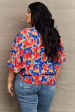 Load image into Gallery viewer, Hailey &amp; Co New Season Plus Size Floral Blouse
