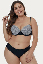 Load image into Gallery viewer, Waves Print Plus Size Bikini Set
