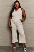 Load image into Gallery viewer, HEYSON Don&#39;t Get It Twisted Full Size Rib Knit Jumpsuit
