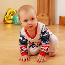 Load image into Gallery viewer, Baby MERRY XMAS Reindeer Graphic Jumpsuit - pjs
