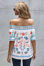 Load image into Gallery viewer, Floral Off-Shoulder Blouse
