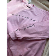 Load image into Gallery viewer, Mental Health Matters Crewneck - top

